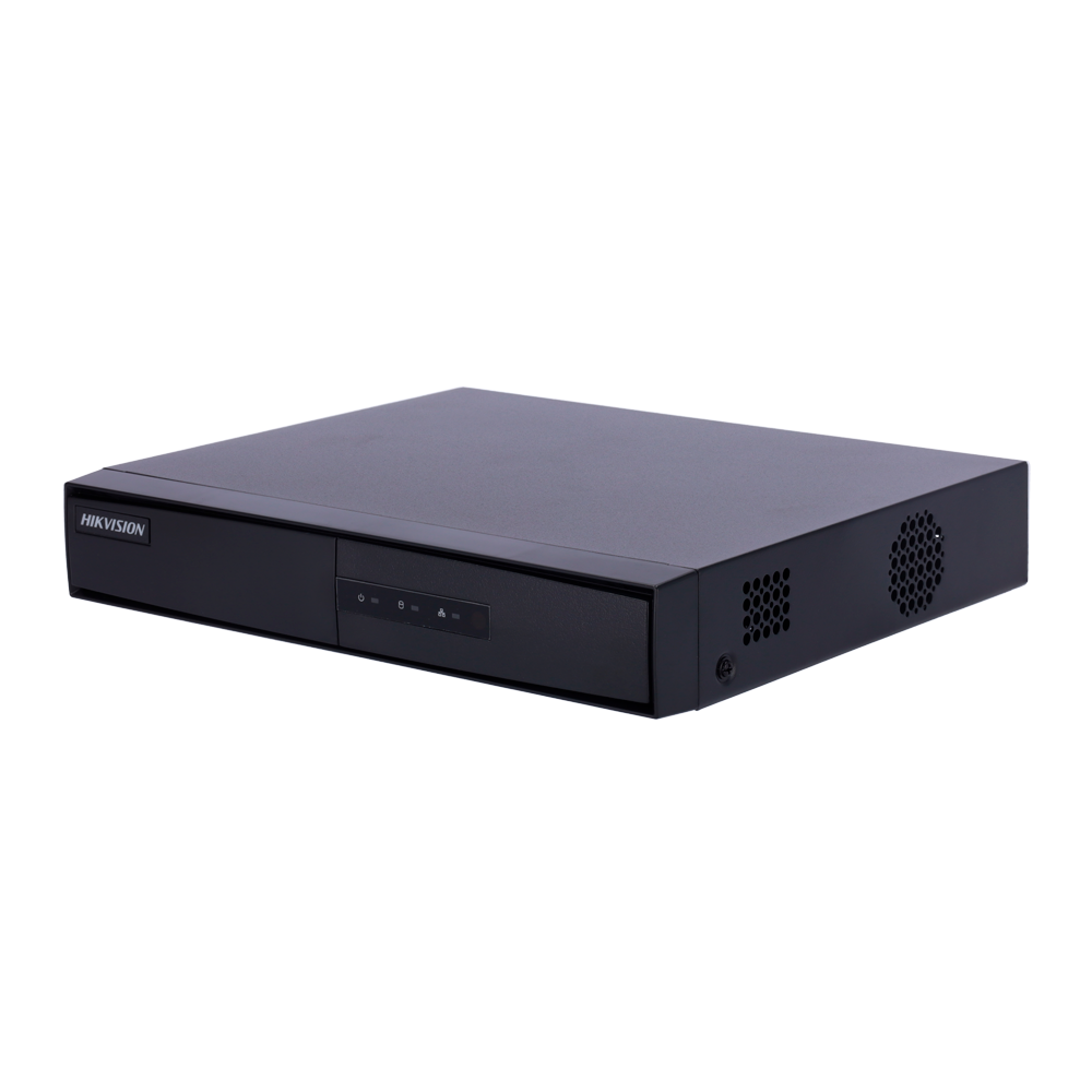 (DS-7104NI-Q1/4P/M(D)) Hikvision - Gamme VALUE - Enregistreur NVR pour caméra IP - 4 canaux video PoE 36 W / Résolution maximale 6 Mpx - Bande passante 40 Mbps - Support 1 disque dur