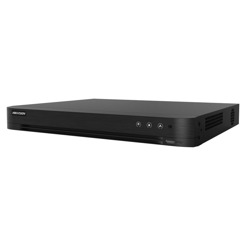 [DS-7604NI-Q1/4P(D)/Alarm] (DS-7604NI-Q1/4P(D)/Alarm) Hikvision - Gamme PRO - Enregistreur NVR 4 canaux IP PoE 50 W  - Résolution maximale 8Mpx@1ch - Bande passante 40 Mbps - Prend en charge 1 disque dur / Alarmes