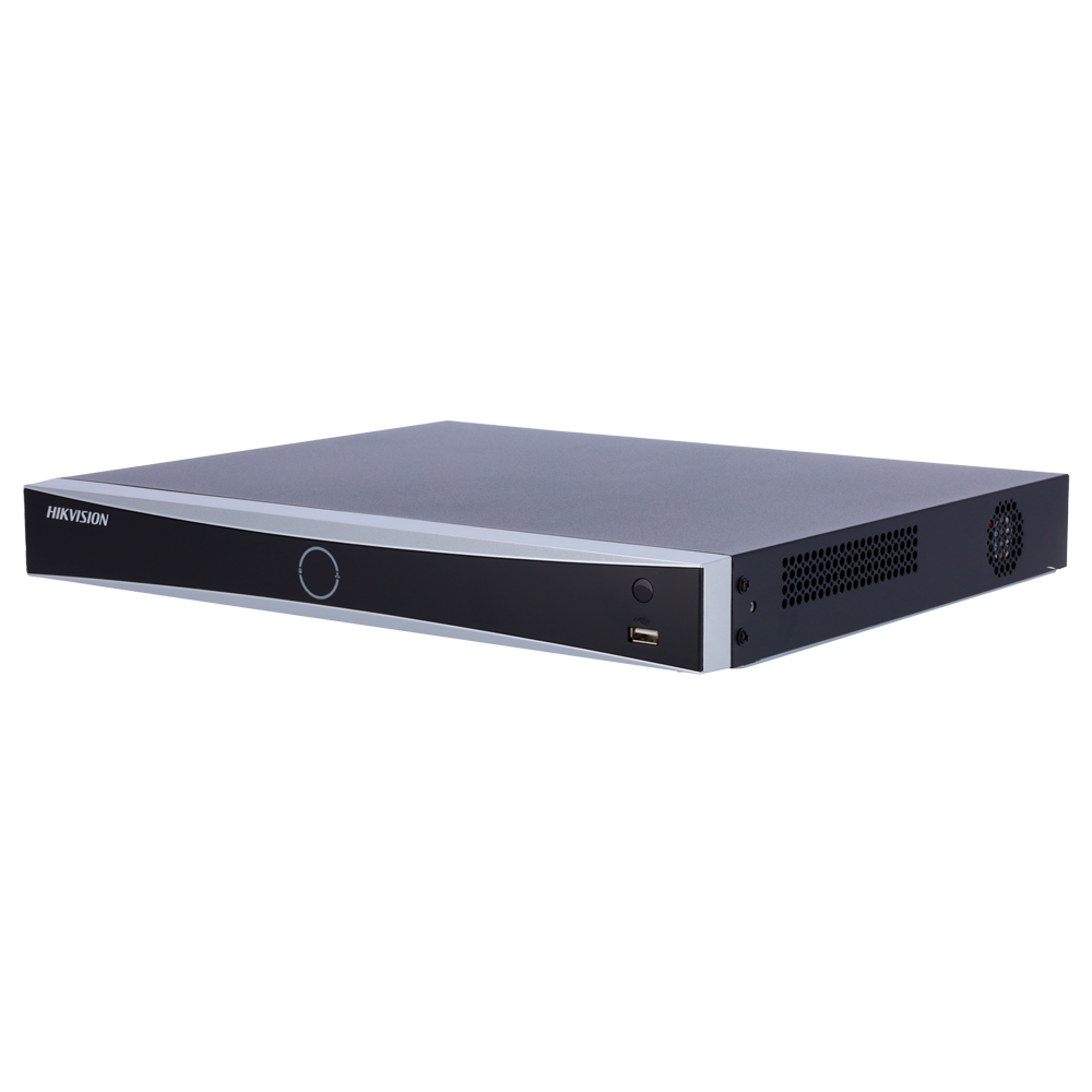 [DS-7608NXI-K2/8P(D)] (DS-7608NXI-K2/8P(D)) NVR 8 CH IP PoE gamme PRO Hikvision - PoE IEEE 802.3af/at 80 W - Résolution maximale 12Mpx@2ch - Bande passante 80 Mbps | Supporte 2 disques durs - Détection de mouvement 2.0 | Reconnaissance faciale - AcuSense | Alarmes | Audio