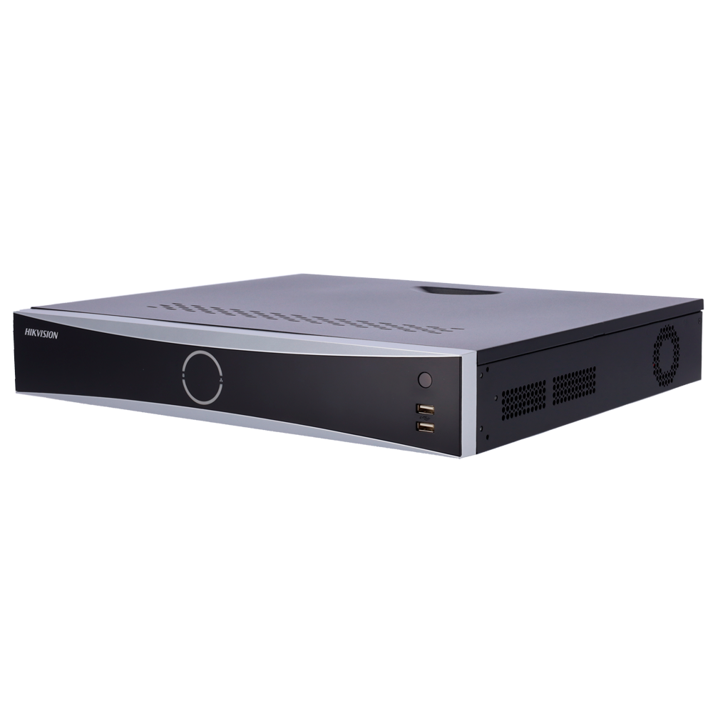 [DS-7716NXI-I4/16P/S(E)] (DS-7716NXI-I4/16P/S(E)) Hikvision - Gamme PRO - Enregistreur NVR 16 CH IPE PoE IEEE 802.3 af/at 200 W - Résolution maximale 32Mpx | Alarmes | AcuSense - Bande passante 160 Mbps | 4 HDD | ANPR - Détection de mouvement 2.0 | Reconnaissance des visages