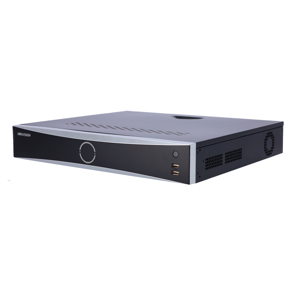 [DS-7716NXI-K4(D)] (DS-7716NXI-K4(D)) Enregistreur NVR 16 CH IP Gamme PRO Hikvision - Résolution maximale 12 Mpx  - Bande passante 160 Mbps - Détection de mouvement 2.0 - AcuSense | Audio | Prend en charge 4 disques durs - Reconnaissance faciale