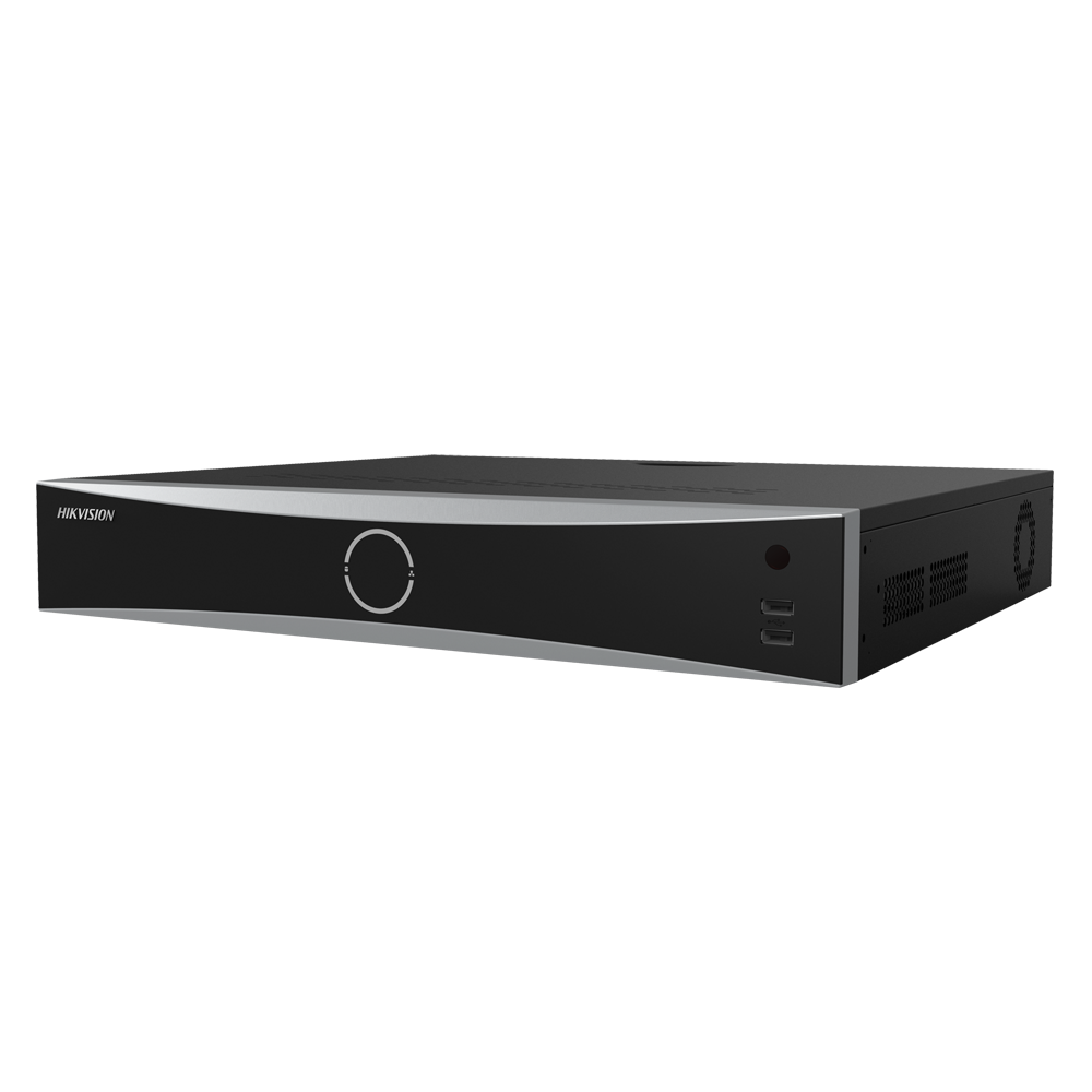 [DS-7732NXI-K4(D)] (DS-7732NXI-K4(D)) Hikvision - Gamme PRO - Enregistreur NVR 32 canaux IP - Résolution maximale 12 Mpx | Alarmes | Audio - Bande passante 256 Mbps | Supporte 4 disques durs - MD 2.0 | Acusense | Reconnaissance des visages