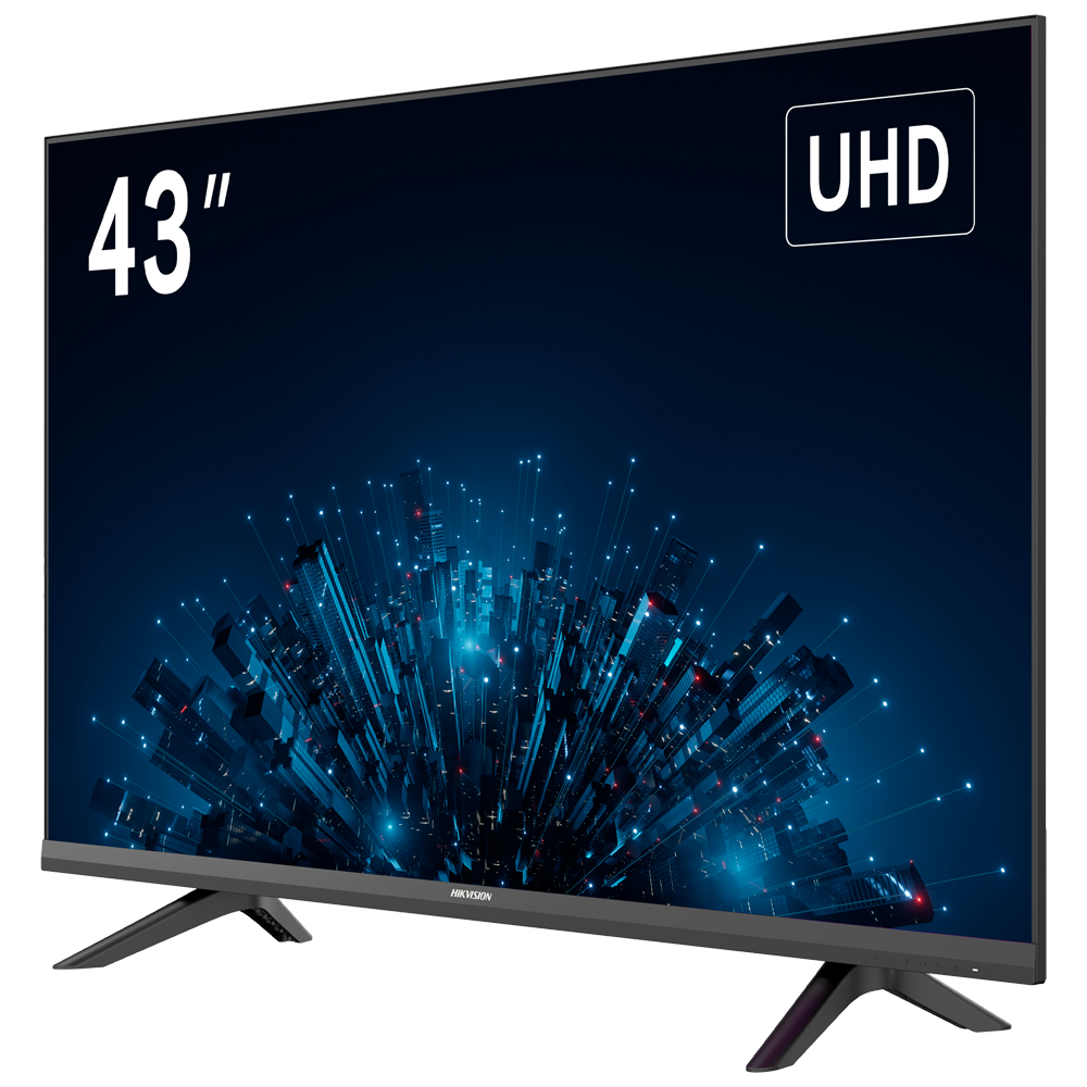 (DS-D5043U3-1V0S) Monitor HIKVISION LED FHD 43" - Resolución 3840x2160 -  Formato 16:9  - Entradas: 3xHDMI 1xUSB