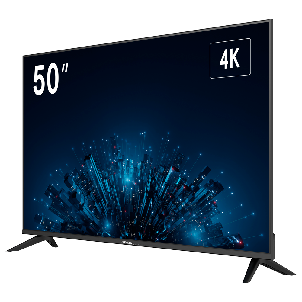 (DS-D5050U3-1V0S) Monitor HIKVISION LED FHD 50" - Resolución 3840x2160 -  Formato 16:9  - Entradas: 3xHDMI 1xUSB