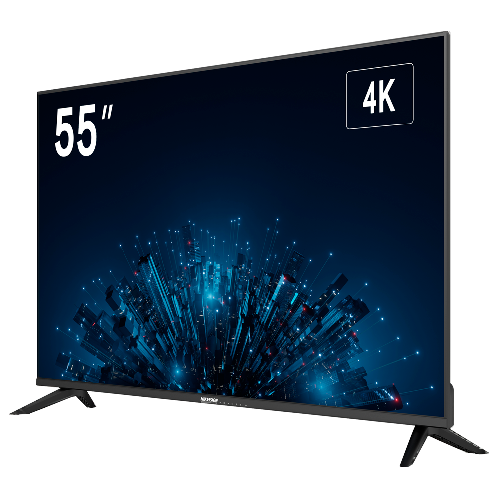 (DS-D5055U3-1V0S) Monitor HIKVISION LED FHD 55" - Resolución 3840x2160 -  Formato 16:9  - Entradas: 3xHDMI 1xUSB