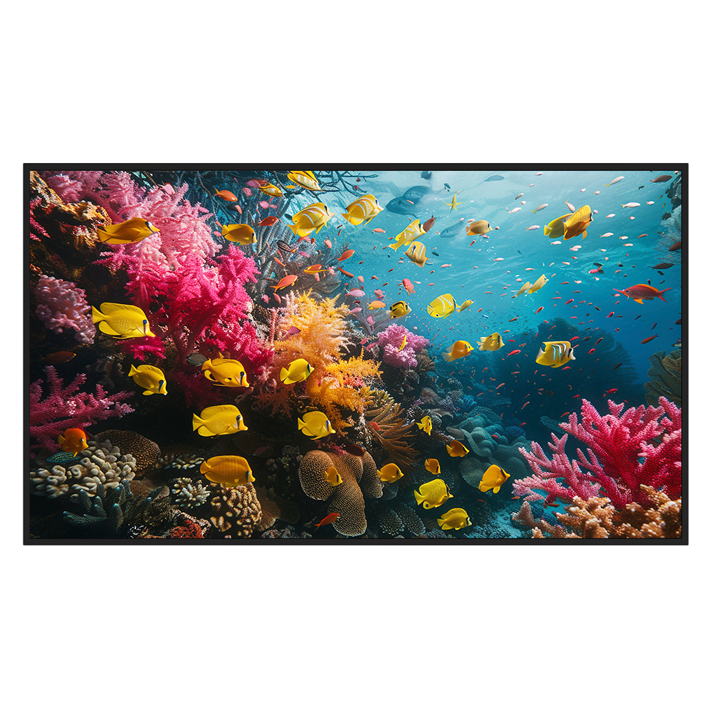 (DS-D6043UH-DP) Moniteur de signalisation numérique 43" - Résolution 4K - Luminosité 700 nits - Fonctionnenent 24/7 - Android 13 - Hauts-parleurs intégrés