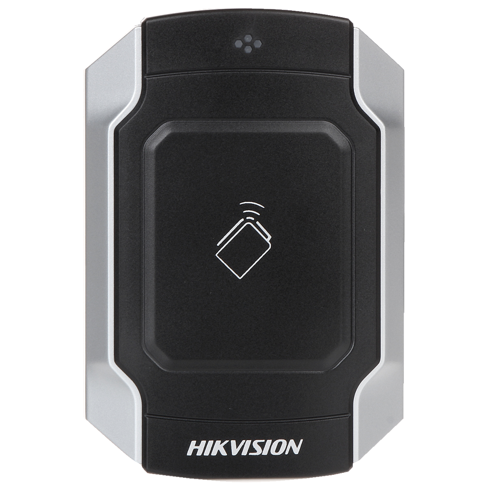 [DS-K1104M] (DS-K1104M) Lecteur d'accès - Accès par carte MF - Indicateur LED et sonore - Wiegand 26/34 | RS485 - Compatible avec les contrôleurs Hikvision - Convient pour une utilisation en extérieur IP65 | IK10
