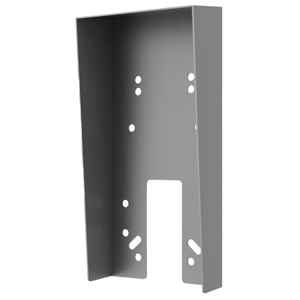 (DS-KAB344-S1) Support de surface - Spécifique pour contrôles d'accès - Compatible avec DS-K1T344x - Avec visière - 178 (H) x 85 (L) x 42 (Pr) mm - Fabriqué en SECC