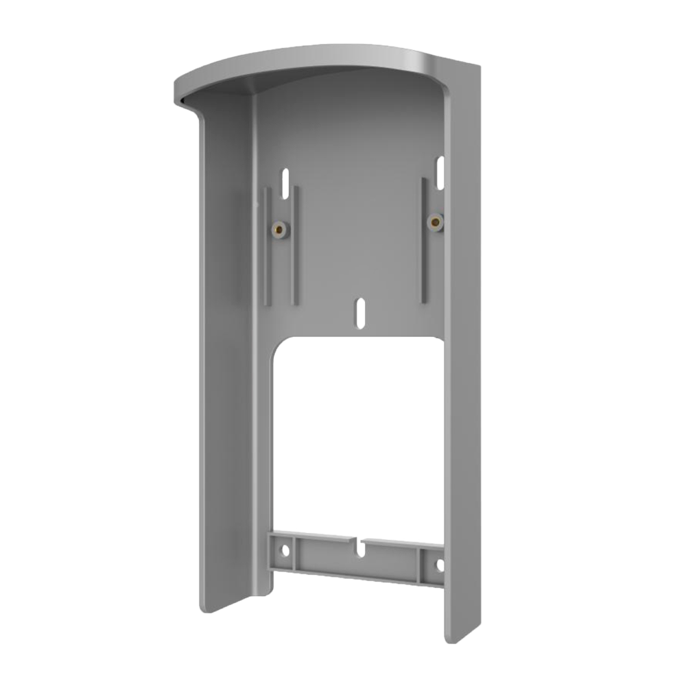 [DS-KAB34X-S1] (DS-KAB34X-S1) Support de surface - Spécifique pour contrôles d'accès - Compatible avec DS-K1T341Cx et DS-K1T342x - Avec visière - 199 (H) x 99 (L) x 55 (Pr) mm - Fabriqué en PC