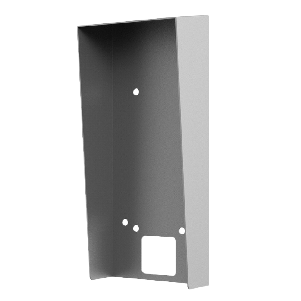 (DS-KAB502-S1) Support de surface - Spécifique pour contrôles d'accès - Compatible avec DS-K1T502x - Avec visière - 189 (H) x 85 (L) x 42 (Pr) mm - Fabriqué en SECC