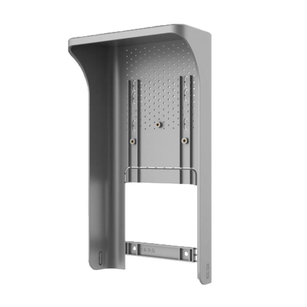 (DS-KAB673-S1) Support de surface - Spécifique pour contrôles d'accès - Compatible avec DS-K1T673x - Avec visière - 250 (H) x 135 (L) x 80 (Pr) mm - Fabriqué en PC