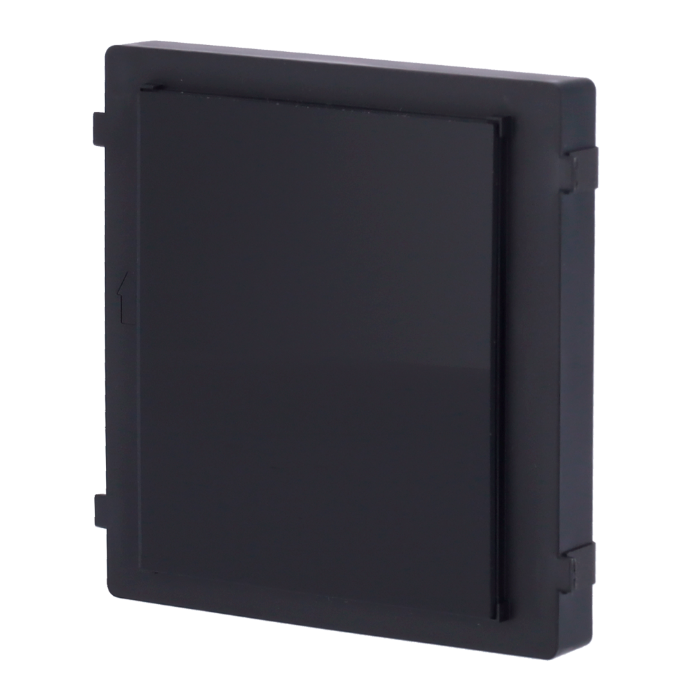 (DS-KD-BK) Module d'extension - Garniture de portier vidéo - Sans usage - Remplir les trous vides - Elégant et discret - Montage modulaire