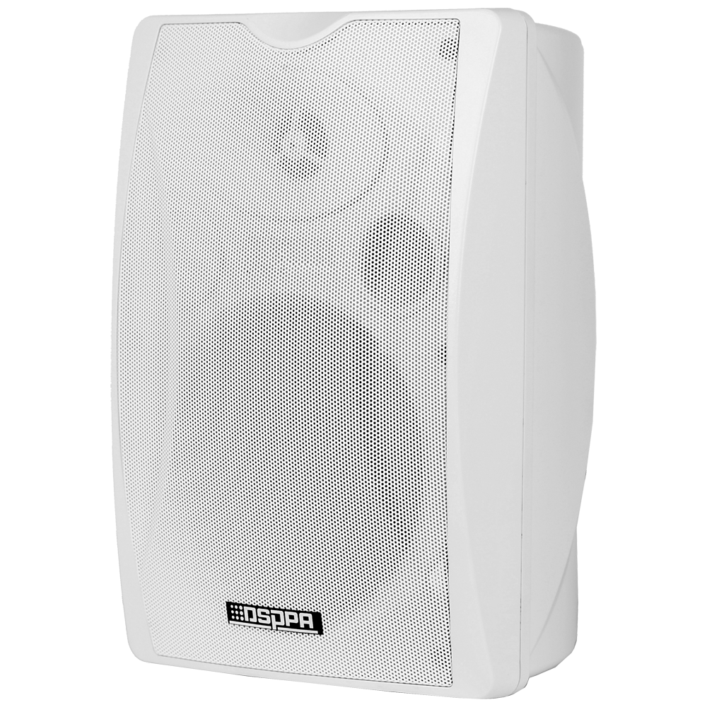 (DSPPA-DSP8063W) Haut-parleur de plafond  - Haut-parleur à gamme complète 1x5" + 1x1" - Puissance 70V / 100V - Sensibilité 90dB - Plage 80Hz - 20kHz