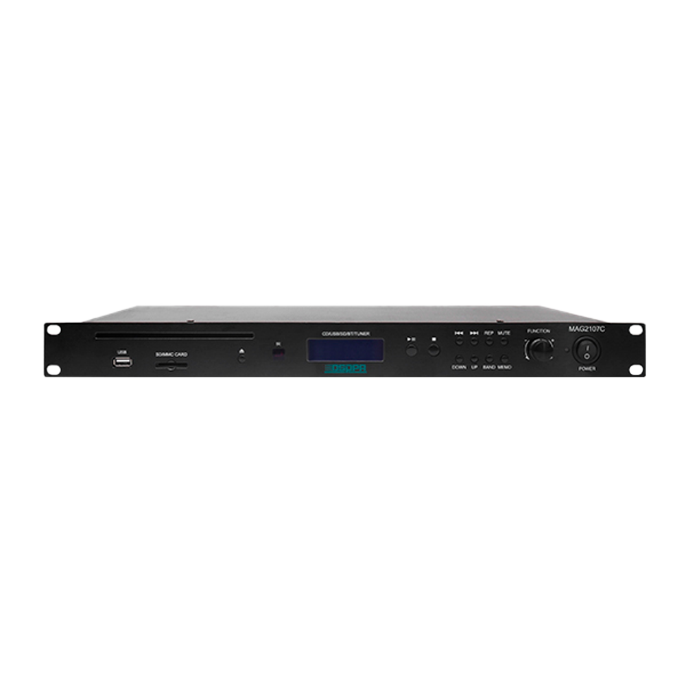 (DSPPA-MAG2107C) Reproductor multi-función - Compatible con CD, USB, SD y Bluetooth - Pantalla LCD