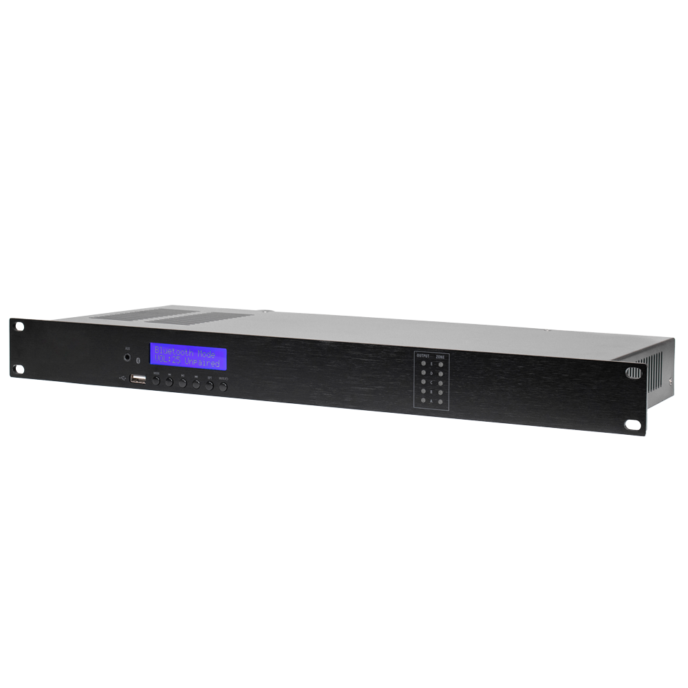 (DSPPA-MAG505) Matriz de control - 5 zonas - Reproductor USB - Múltiples entradas - Alimentación Phantom para micro
