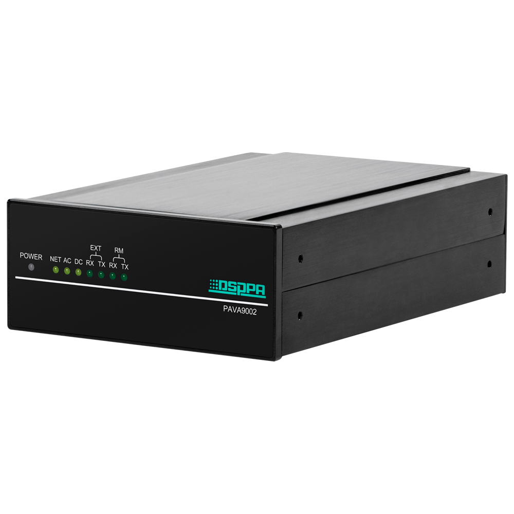 (DSPPA-PAVA9002) Terminal de control por red - Transmisión de audio - Software de control - Indicadores LED