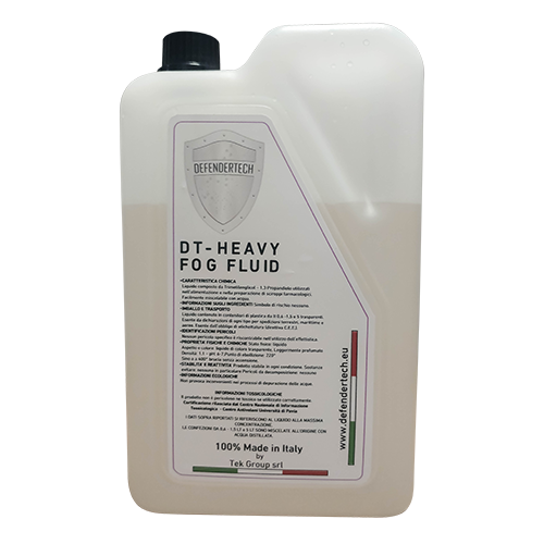 (DT-FOG15) Defendertech - Recharge liquide - 1.5L - Spécialement pour les générateurs 800m3