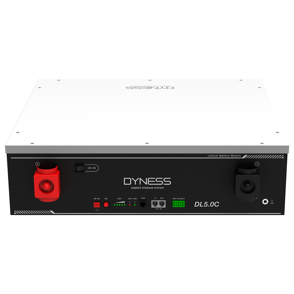 (DY-DLC-5120) Batterie stationnaire - Capacité 5120Wh - LiFePO4 51.2V / 100Ah - 6000 cycles de vie - Jusqu'à 50 unités en parallèle - Compatible avec la plupart des onduleurs