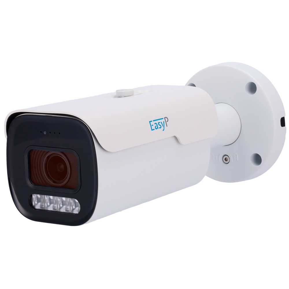 (EP-IPB130ZA-4) Caméra Bullet IP AI EASY-P - 4MP | Objectif motorisé 2.7~13.5 mm - IR 40 m | Mic - Installation Plug &amp; Play - Prise en charge de l'UMD et de la détection de mouvement 2.0 - IP67 | PoE | P2P | Métal