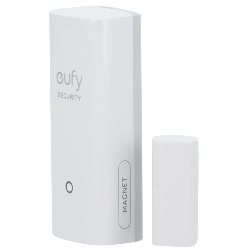 (EUFY-ALARM-ENTRY4) Capteur d'ouverture Eufy par Anker  - Sans fil 868 MHz - Compatible avec le système d'alarme Eufy - Bouton d'accès rapide à HomeBase - Fonctionne avec des piles - Installation simple