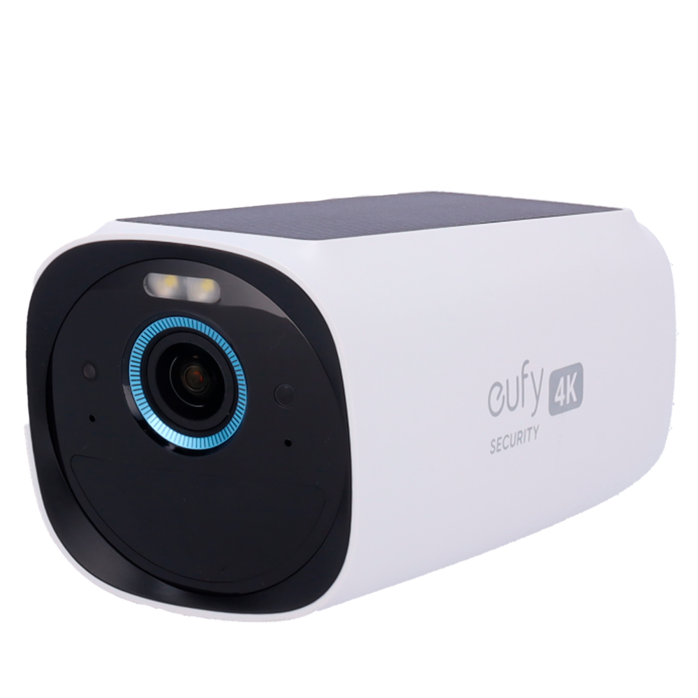 (EUFY-CAM3-S330-ADDON) Caméra 4K pour HomeBase3 Eufy par Anker - 13000 mAh / Capteur PIR + Personnes - Communication RF à basse fréquence - Audio Bidirectionnel - Autonomie jusqu'à 1 an(s) - Adapté pour extérieur IP67