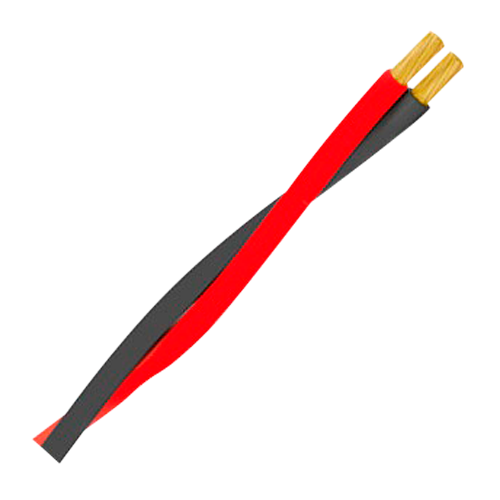 (FC15B-100-C) Câble spécial pour les systèmes de protection contre l'incendie - Paire torsadée avec plus de 25 tours/m - Conducteur Cuivre flexible Classe 5 - Bobine de 100 mètres - Sans halogène - Certificat  CPR Cca -1sb, a1, d1