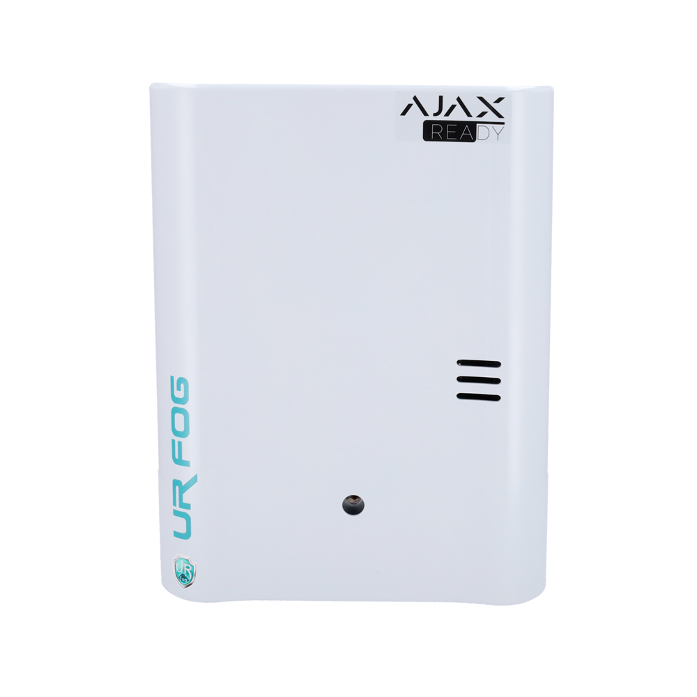 (FPU03ESM200A) URFOG Ajax Ready - Générateur de brouillard Gamme modulaire - 2 relais Ajax intégrés (armement et jet) - Jusqu´à 200 m3 sans visibilité - Très faible consommation d'énergie - Ne laisse aucune trace après le tir