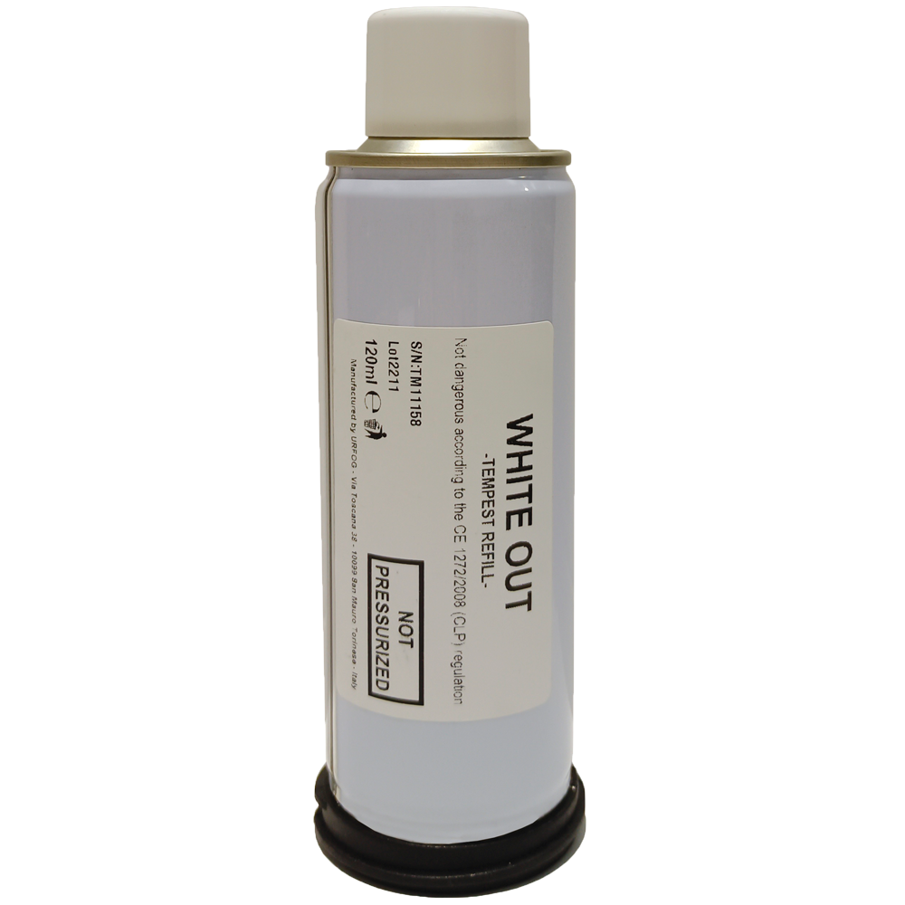 (FPUBFT) URFOG - Spécial pour TEMPEST-BAT300 - Recharge de liquide de brouillard - 0.125L - Remplacement simple