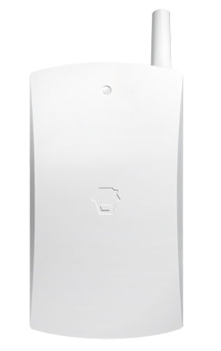 (GT-126) Détecteur de bris de verre - Sans Fils - Antenne externe - Indicateur LED de basse batterie - Distance de detectoin 7 m - Inclut un transformateur 12 V -