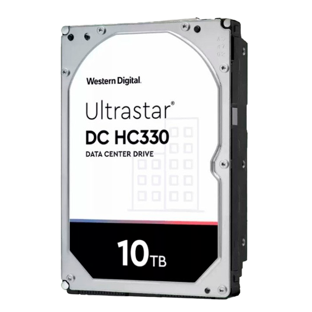 (HD10TB-ENTERPRISE) Disque dur Western Digital - Capacité 10 TB - Interface SATA 6 GB/s - Modèle WUS721010ALE6L4 - Spécialement pour les serveurs et les centres de données - Individuel ou installé dans DVR