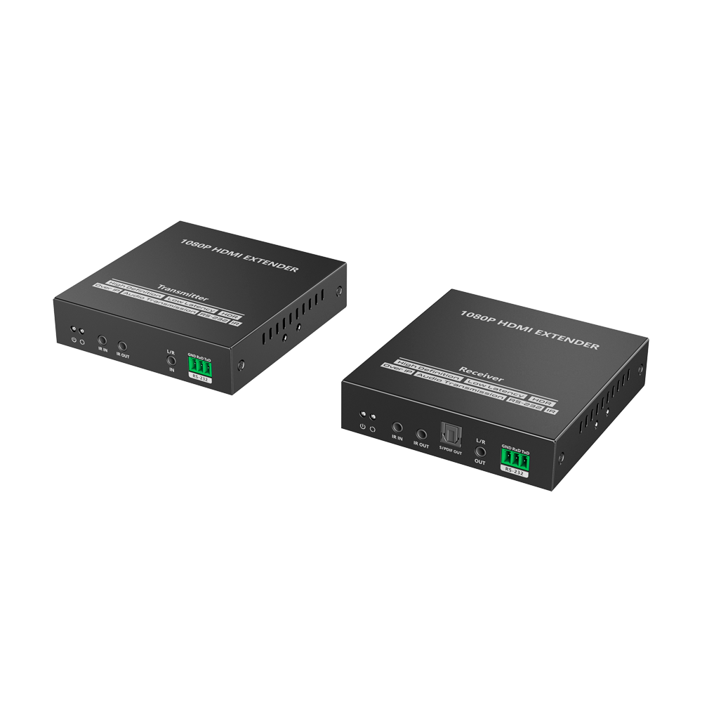 (HDMI-EXT-1080p60) Extenseur de signal HDMI - Portée 150 m - Résolution FHD - Autorise les connexions 1:M