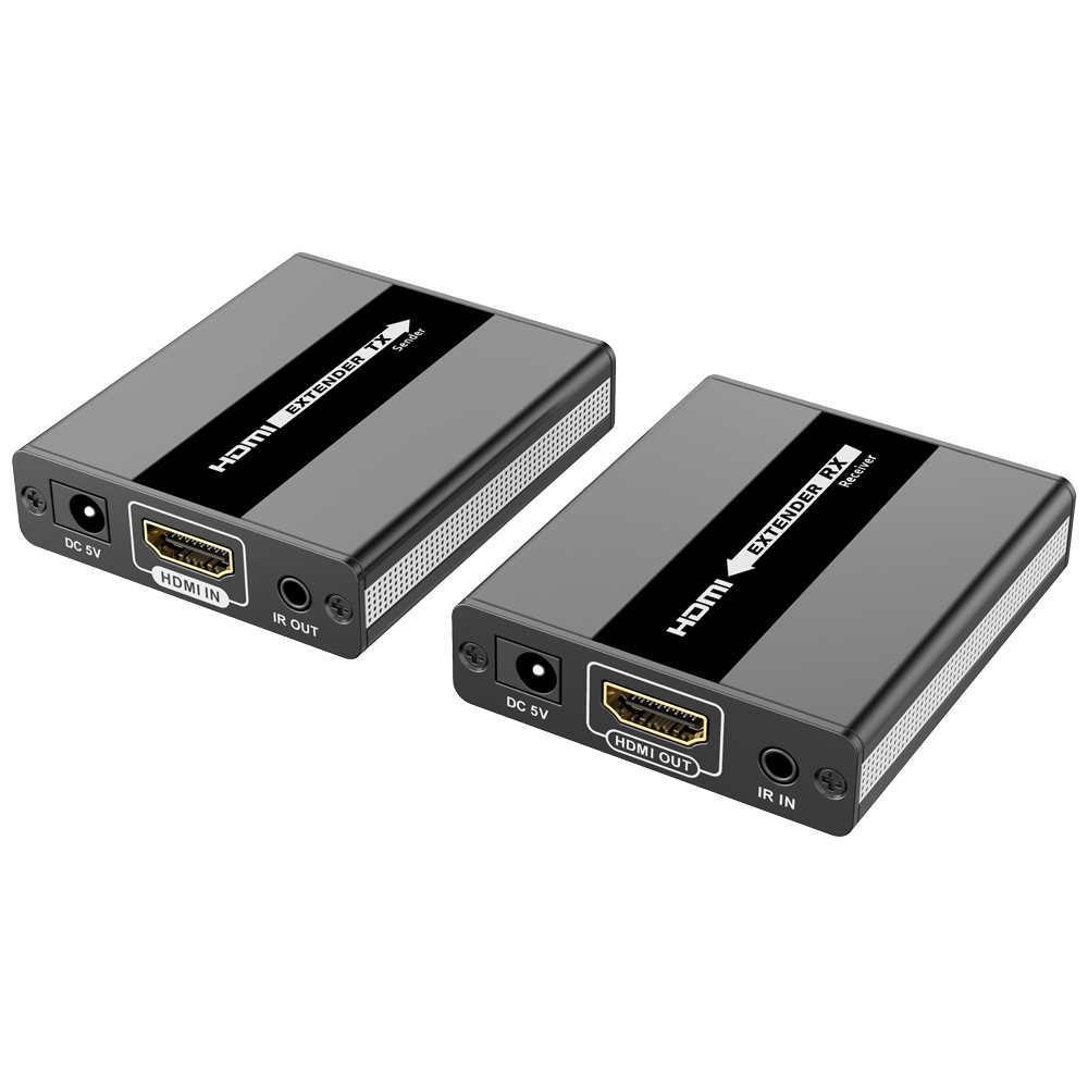 (HDMI-EXT-1080p60-V2) Extenseur de signal HDMI - Portée 120 m - Résolution FHD - Autorise les connexions 1:1