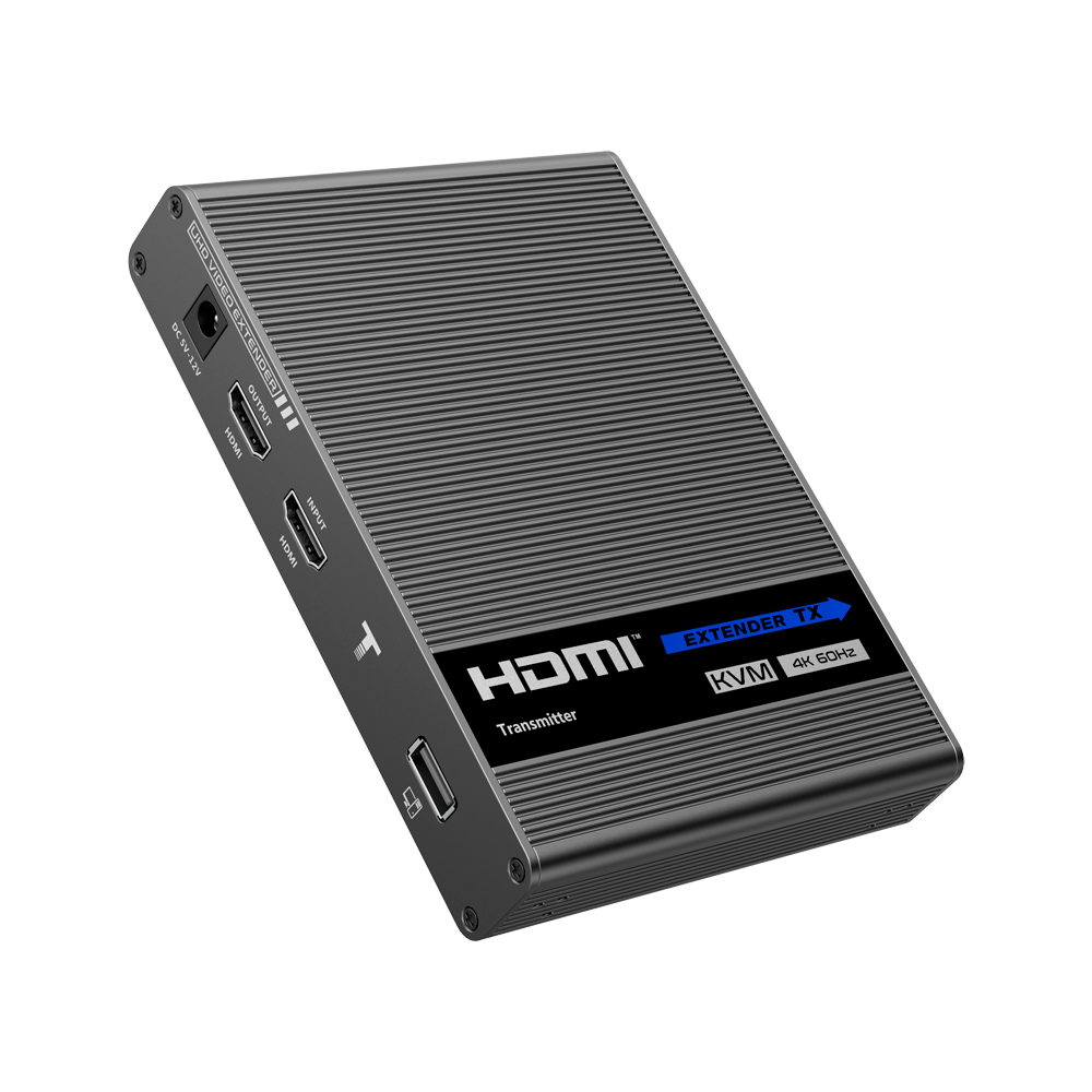 (HDMI-EXT-4K-KVM) Signal HDMI Extender KVM - Portée 70 m - Résolution 4K - Autorise les connexions 1:1