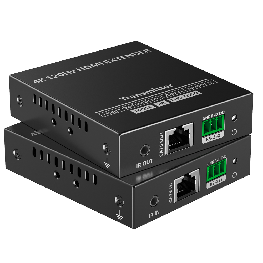 (HDMI-EXT-4K120-HDMI) Extenseur de signal HDMI - Portée 25 m - Résolution 4K - Autorise les connexions 1:1
