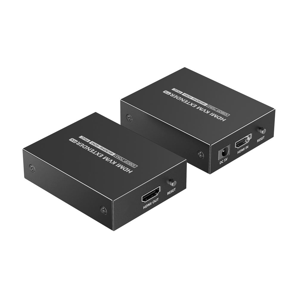 (HDMI-EXT-4K30-KVM40) Signal HDMI Extender KVM - Portée 40 m - Résolution 4K - Autorise les connexions 1:1