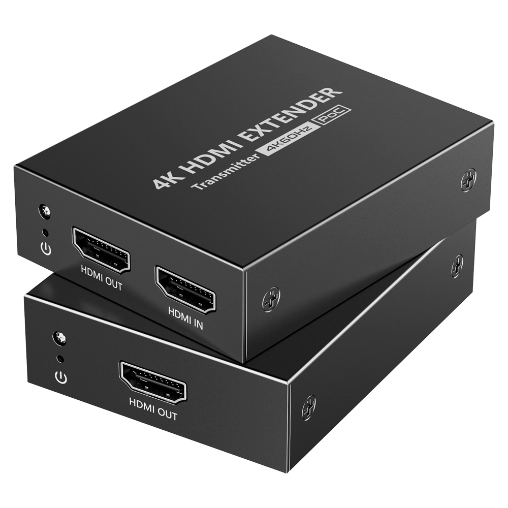 (HDMI-EXT-4K60-L) Extenseur de signal HDMI - Portée 50 m - Résolution 4K - Autorise les connexions 1:1