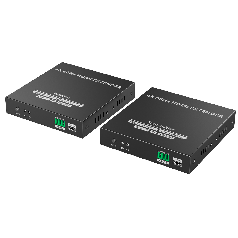 (HDMI-EXT-PRO-4K60-STREAM) Extenseur de signal HDMI - Portée 120 m - Résolution 4K - Autorise les connexions 1:M