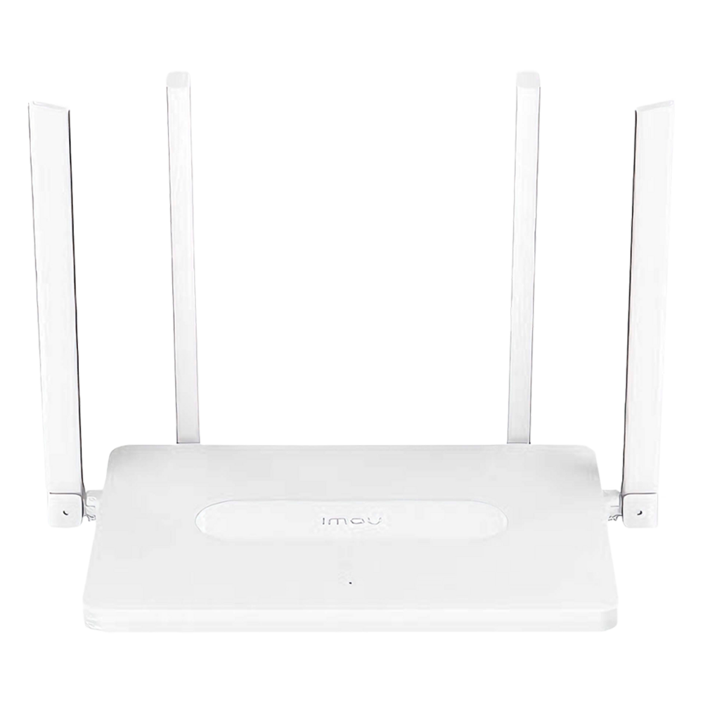 (HR12F-CE-IMOU) Imou - Router WIFI AC1200 - Doble banda 2.4GHz / 5 GHz - Juegos de transmisión 4K HD - Red wifi invitados - Auto Sync - Gestiona desde la App