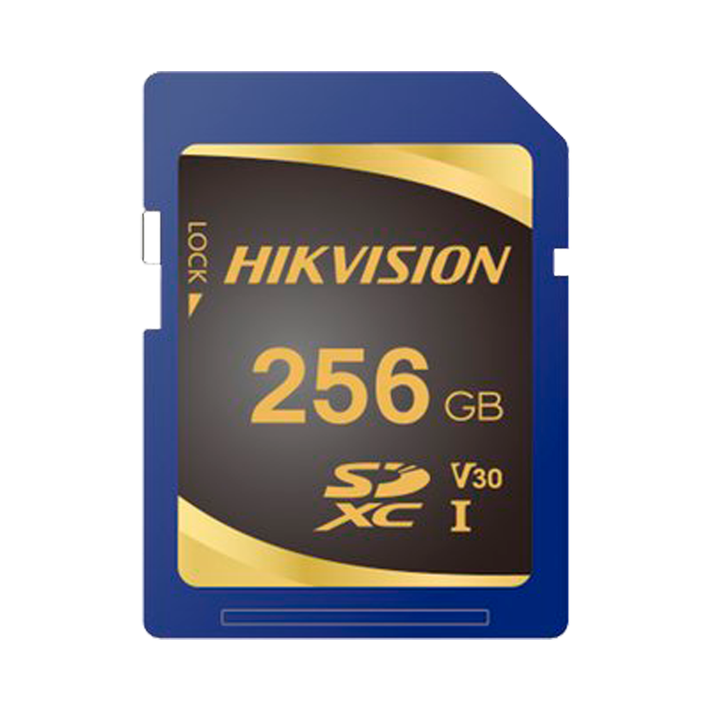 (HS-SD-P10STD-256G) Carte mémoire Hikvision - Capacitè 256 GB - Classe 10 | Vitesse d'écriture 85 MB/s - Jusqu'à 3000 cycles d'écriture - Vitesse de lecture 95 MB/ écriture 85 MB/s  - Format SDXC