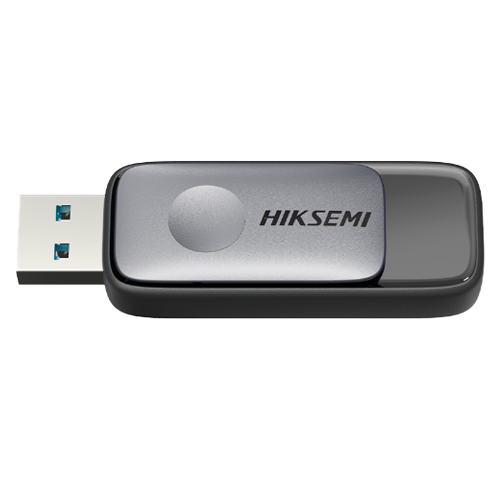 (HS-USB-M210S-64G-U3) Pendrive USB Hikvision - Capacitè 64 GB - Interface USB 3.2 - Vitesse maximale de lecture/écriture 120/45 MB/s - Design compact : couleur gris