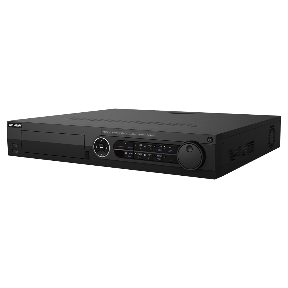 [iDS-7316HQHI-M4/S] (iDS-7316HQHI-M4/S) Hikvision DVR 5n1 - 16 CH HDTVI / HDCVI / AHD / CVBS - Jusqu'à 20 canaux IP - Sortie HDMI 4K  et VGA - Résolution d'entrée maximale 3K - Prend en charge 4 disques durs jusqu'à 12 TB chacun