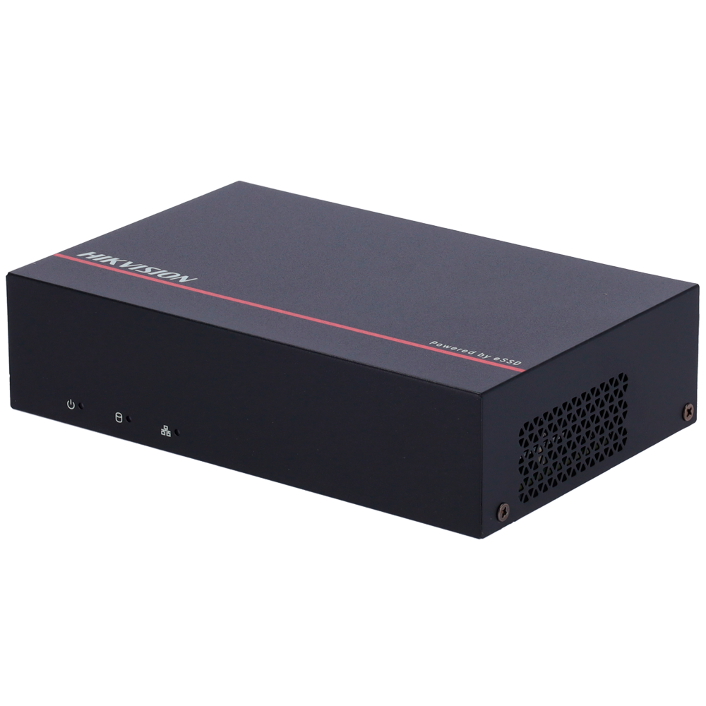 [iDS-E08HQHI-XB] (iDS-E08HQHI-XB) DVR 5n1 8 CH gamme Value Hikvision - 2 Canal IP 6 MPx - Résolution d'entrée maximale 5 MPx - eSSD intégré 1024 Go - Audio coaxial | Faible consommation d'énergie - Détection de mouvement 2.0 | AcuSense