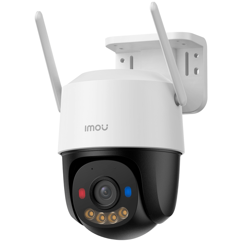 (IPC-K7FP-5H0WE-IMOU) Caméra motorisée Cruiser SC 5MP - WiFi 6 - 3.6 mm / Autotracking / IR+ Full colour - Audio bidirectionnel / Sirène + flash bleu-rouge - Détection des personnes - Apte pour extérieur / IP66