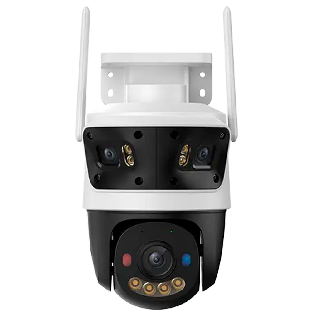 (IPC-S7UP-11M0WED-IMOU) Imou Cámara Wifi Triple Lente PT 11 MP - AOR (Always On Record) / Algo Play - 5MP+3MP+3MP / IR 30m - Detección de humanos y sonido - Audio Bidireccional / Sirena - Admite 2 tarjetas microSD (máx. 1024GB)