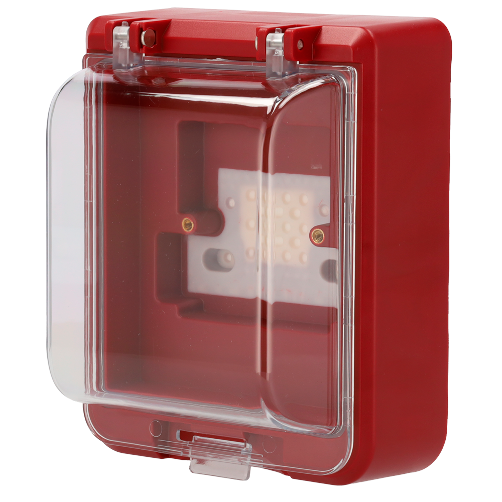 (JBE-BOX-2102) Boîte de protection pour le bouton poussoir Jade Bird - Boîtier supérieur transparent - Degré de protection IP66
