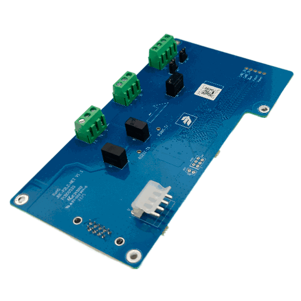 (JBE-P2L2-NET) Carte de communication réseau Jade Bird  - Permet de connecter jusqu'à 16 échanges dans un réseau - Installation facile sur la platine - 1km distance maximale de câblage