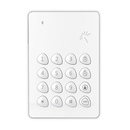 (KP-700) Clavier indépendant - Sans Fils - Antenne interne - Permet l'armement/désarmement - Compatible avec badges de proximité - Alimentation 3 piles AAA 1.5 V LR6