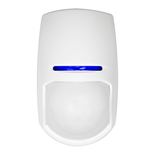 (KX18DC) Détecteur PIR type rideau - Apte pour utilisation en intérieur - 1 Capteur infrarouges Dual - Cablée - Rang de détection 18/30 m - Certifié Grade 2