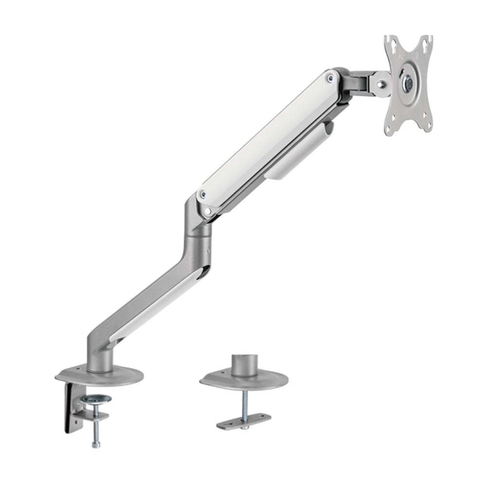 (LDT63-C012-SILVER) Bras du moniteur - Installation sur bureau - Poids supporté 9 Kg
