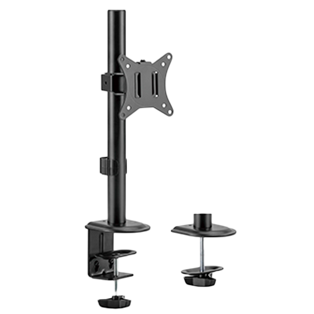 (LDT66-C01) Poste para monitor - Instalación en mesa - Carga máxima 9Kg - Inclinación -45º +45º - VESA 75x75 - VESA 100x100mm